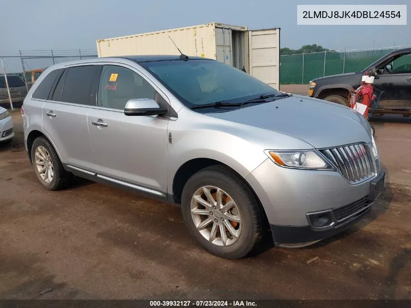 2LMDJ8JK4DBL24554 2013 Lincoln Mkx