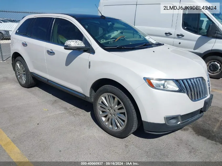 2LMDJ6JK9DBL42424 2013 Lincoln Mkx