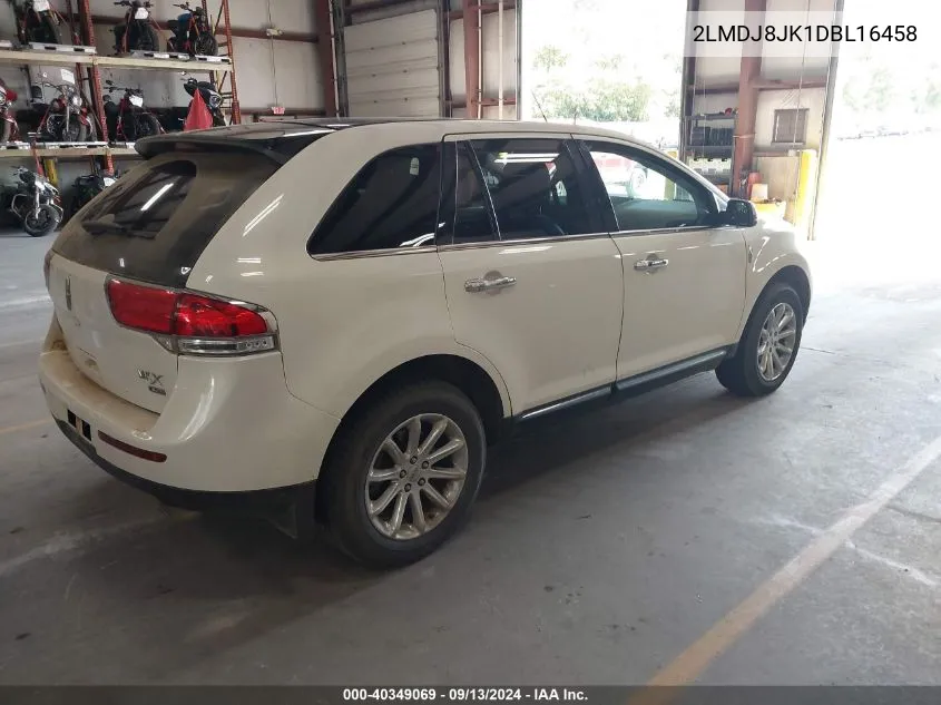 2LMDJ8JK1DBL16458 2013 Lincoln Mkx