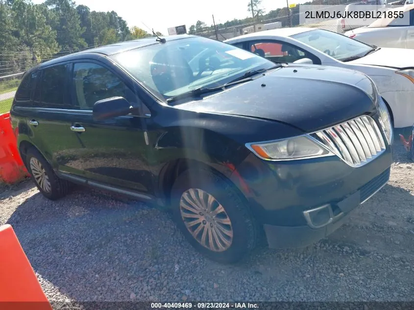 2LMDJ6JK8DBL21855 2013 Lincoln Mkx