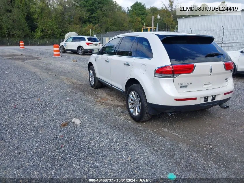 2LMDJ8JK9DBL24419 2013 Lincoln Mkx