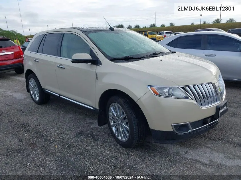 2LMDJ6JK6EBL12301 2014 Lincoln Mkx