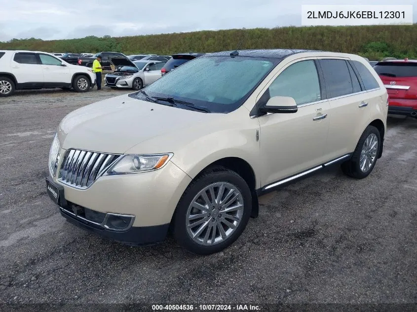 2LMDJ6JK6EBL12301 2014 Lincoln Mkx