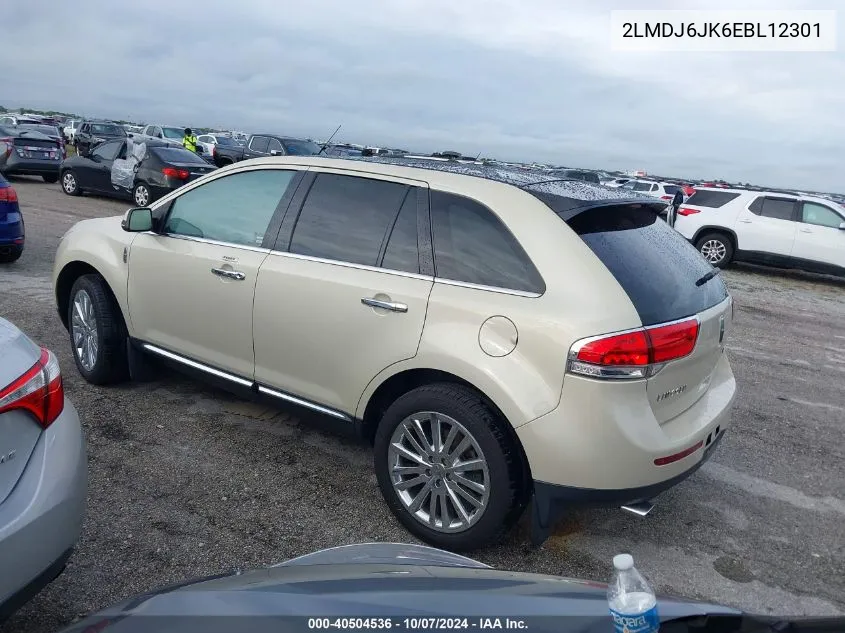 2LMDJ6JK6EBL12301 2014 Lincoln Mkx