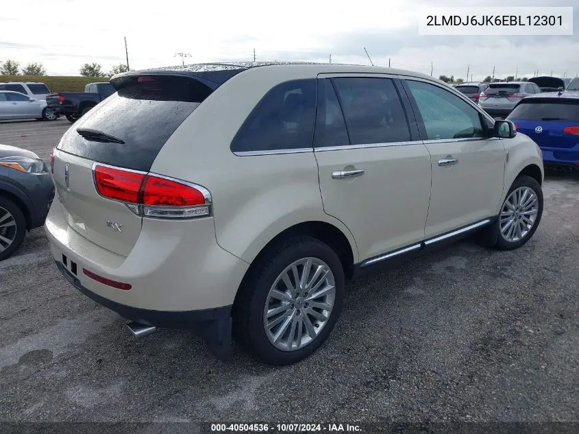 2LMDJ6JK6EBL12301 2014 Lincoln Mkx