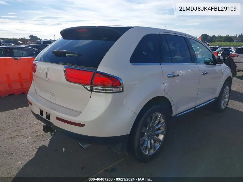 2LMDJ8JK4FBL29109 2015 Lincoln Mkx