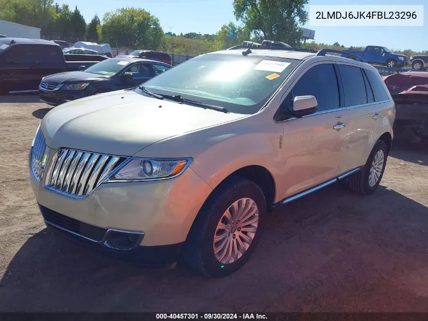 2LMDJ6JK4FBL23296 2015 Lincoln Mkx