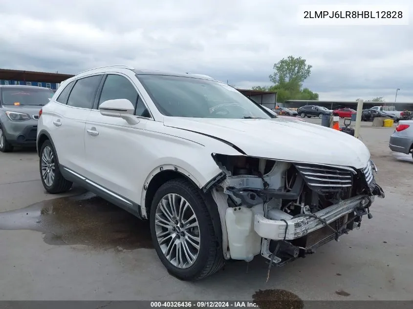 2LMPJ6LR8HBL12828 2017 Lincoln Mkx Reserve