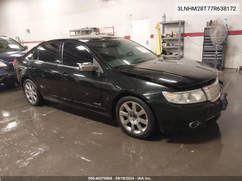 3LNHM28T77R638172 2007 Lincoln Mkz