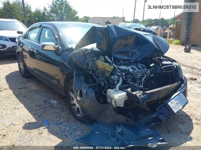 2008 Lincoln Mkz VIN: 3LNHM28T88R659310 Lot: 39989506