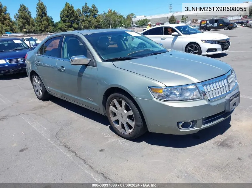 2009 Lincoln Mkz VIN: 3LNHM26TX9R608055 Lot: 39997699