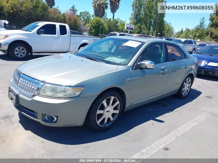 2009 Lincoln Mkz VIN: 3LNHM26TX9R608055 Lot: 39997699