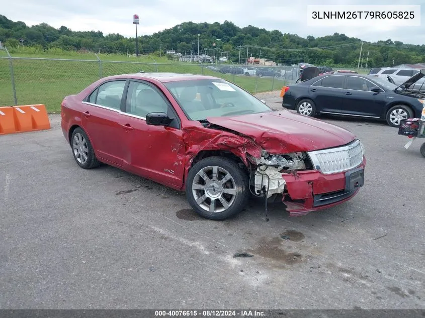 2009 Lincoln Mkz VIN: 3LNHM26T79R605825 Lot: 40076615