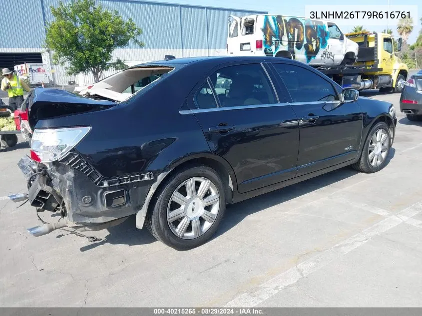 2009 Lincoln Mkz VIN: 3LNHM26T79R616761 Lot: 40215265