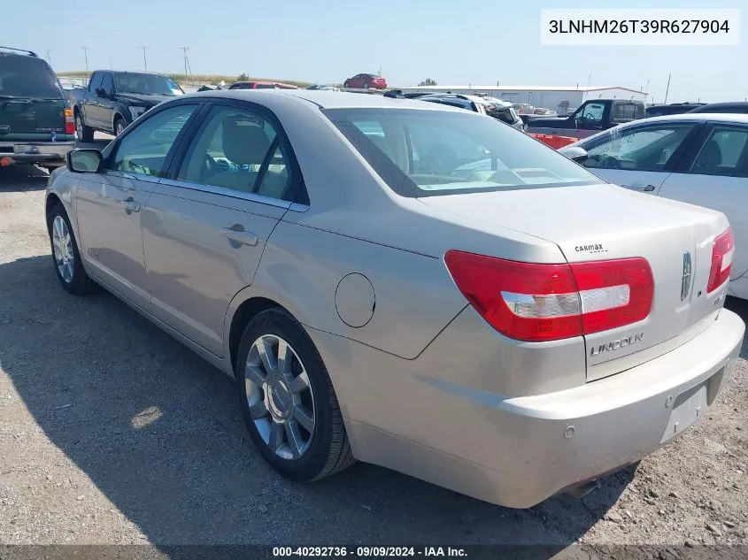 2009 Lincoln Mkz VIN: 3LNHM26T39R627904 Lot: 40292736