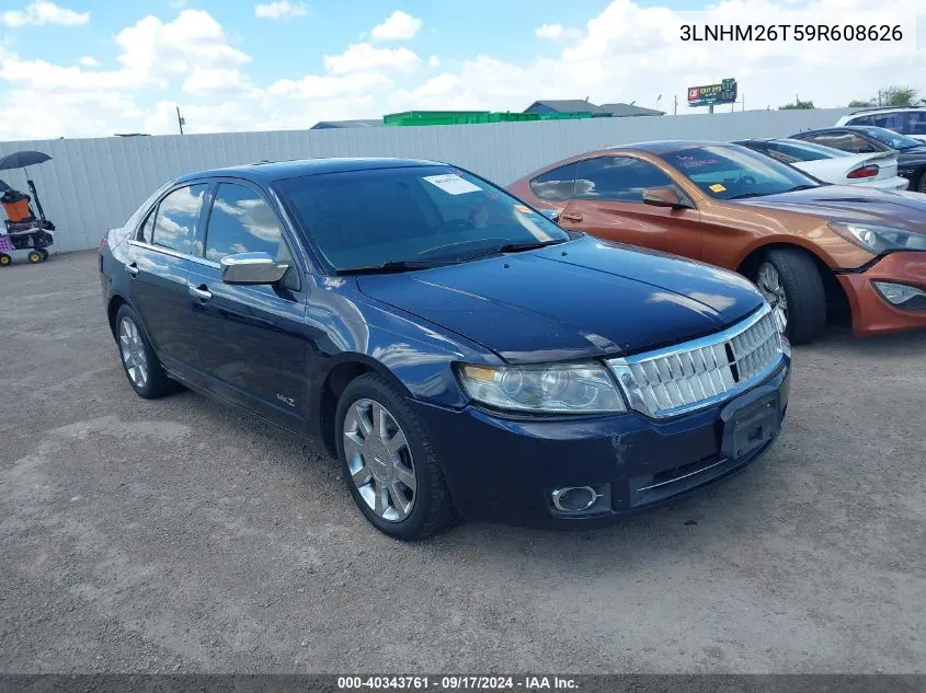 2009 Lincoln Mkz VIN: 3LNHM26T59R608626 Lot: 40343761