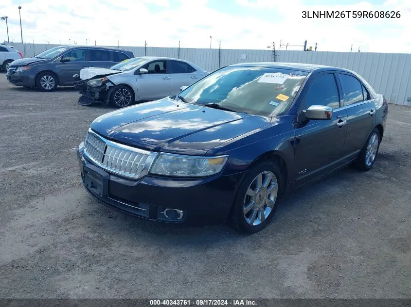 2009 Lincoln Mkz VIN: 3LNHM26T59R608626 Lot: 40343761