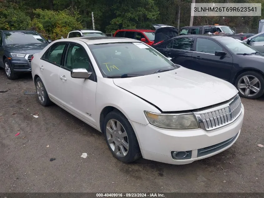 2009 Lincoln Mkz VIN: 3LNHM26T69R623541 Lot: 40409016