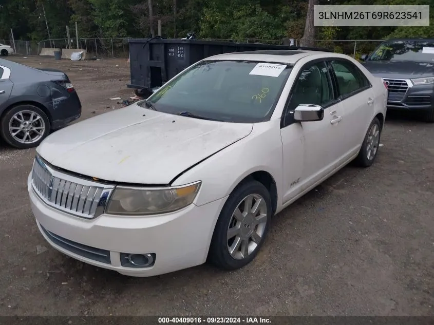 2009 Lincoln Mkz VIN: 3LNHM26T69R623541 Lot: 40409016