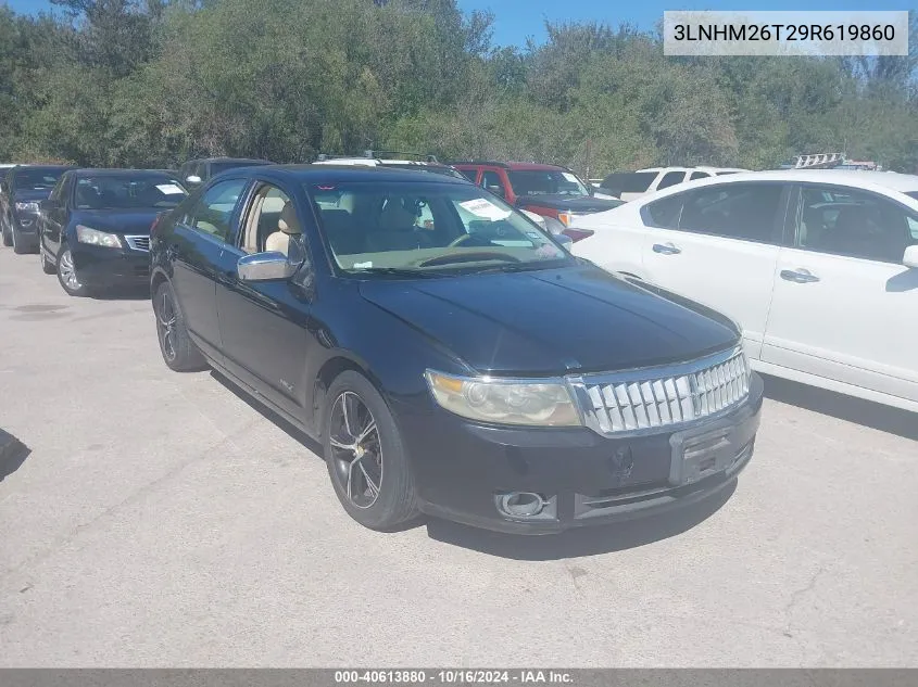 2009 Lincoln Mkz VIN: 3LNHM26T29R619860 Lot: 40613880