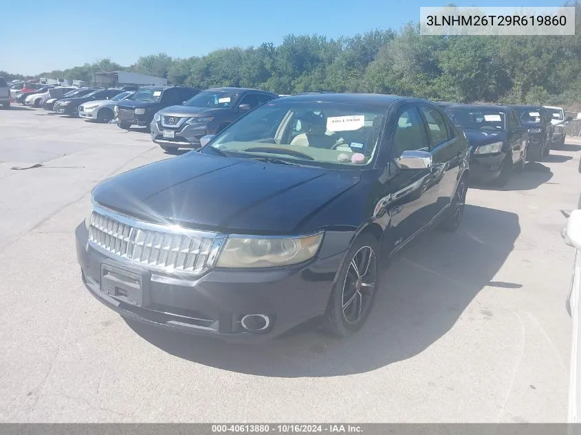 2009 Lincoln Mkz VIN: 3LNHM26T29R619860 Lot: 40613880