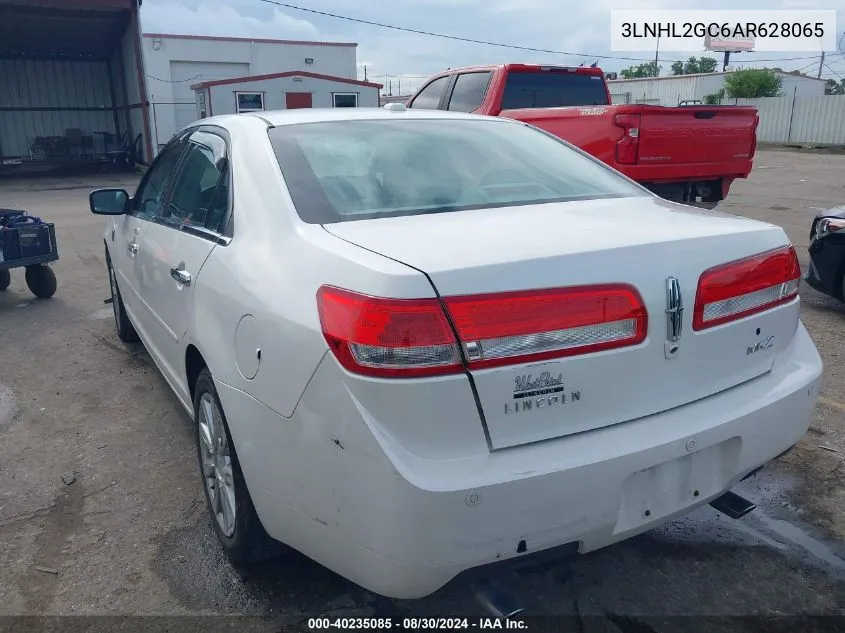 2010 Lincoln Mkz VIN: 3LNHL2GC6AR628065 Lot: 40235085