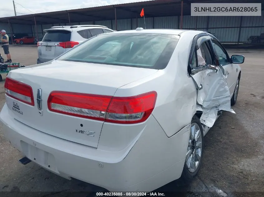 2010 Lincoln Mkz VIN: 3LNHL2GC6AR628065 Lot: 40235085