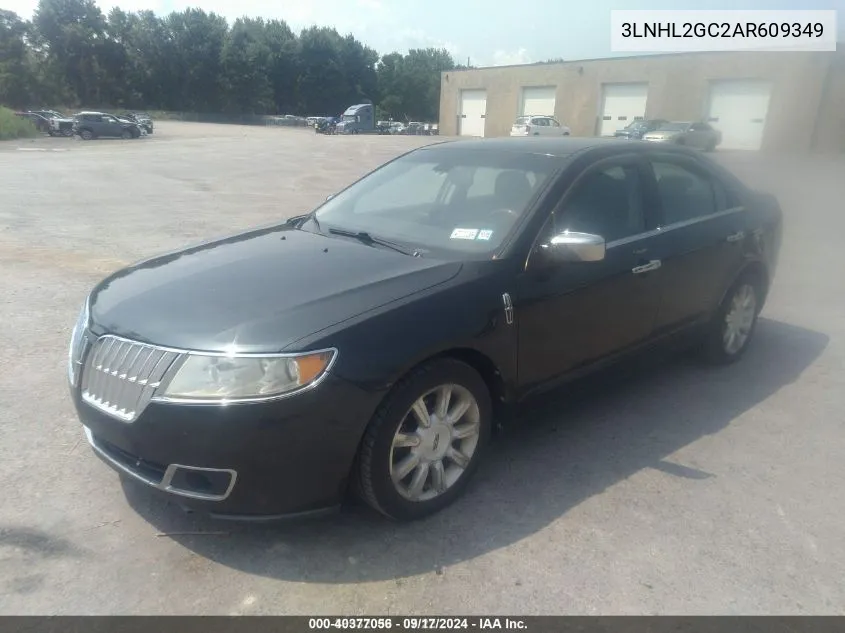 2010 Lincoln Mkz VIN: 3LNHL2GC2AR609349 Lot: 40377056