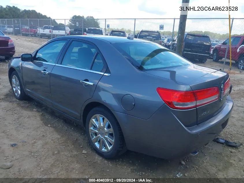 2010 Lincoln Mkz VIN: 3LNHL2GC6AR623528 Lot: 40403912