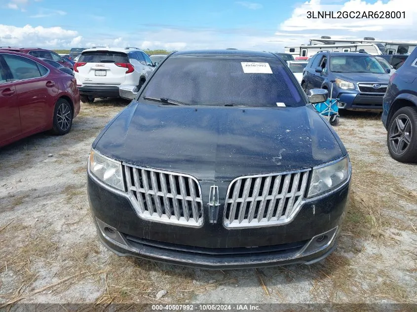 2010 Lincoln Mkz VIN: 3LNHL2GC2AR628001 Lot: 40507992