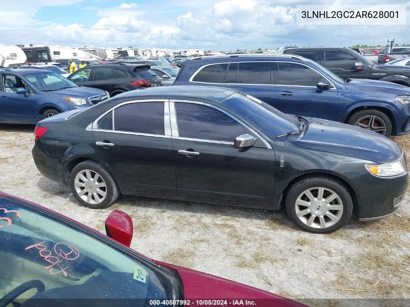 2010 Lincoln Mkz VIN: 3LNHL2GC2AR628001 Lot: 40507992