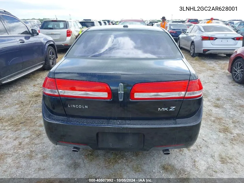 2010 Lincoln Mkz VIN: 3LNHL2GC2AR628001 Lot: 40507992