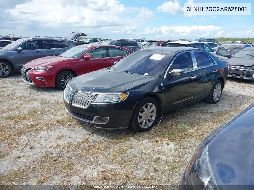 2010 Lincoln Mkz VIN: 3LNHL2GC2AR628001 Lot: 40507992