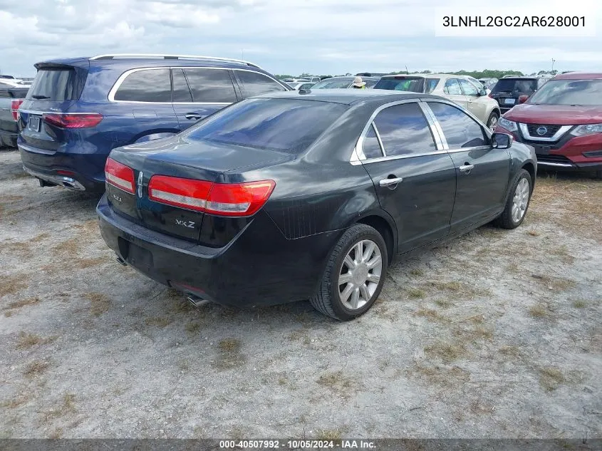 2010 Lincoln Mkz VIN: 3LNHL2GC2AR628001 Lot: 40507992