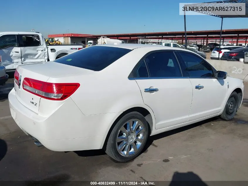 2010 Lincoln Mkz VIN: 3LNHL2GC9AR627315 Lot: 40832499