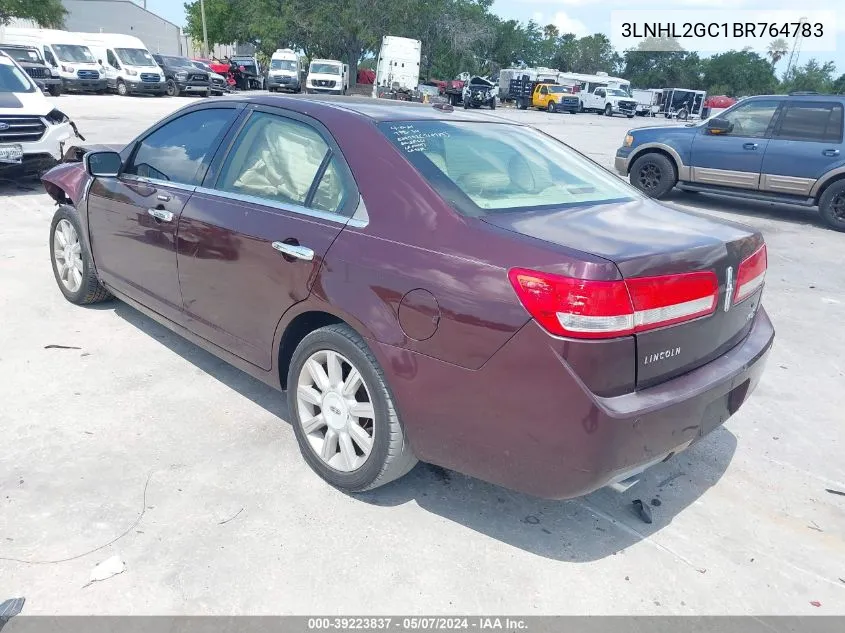 3LNHL2GC1BR764783 2011 Lincoln Mkz