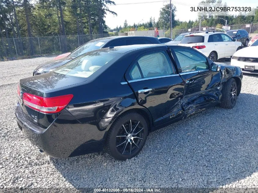 2011 Lincoln Mkz VIN: 3LNHL2JC9BR753328 Lot: 40132008