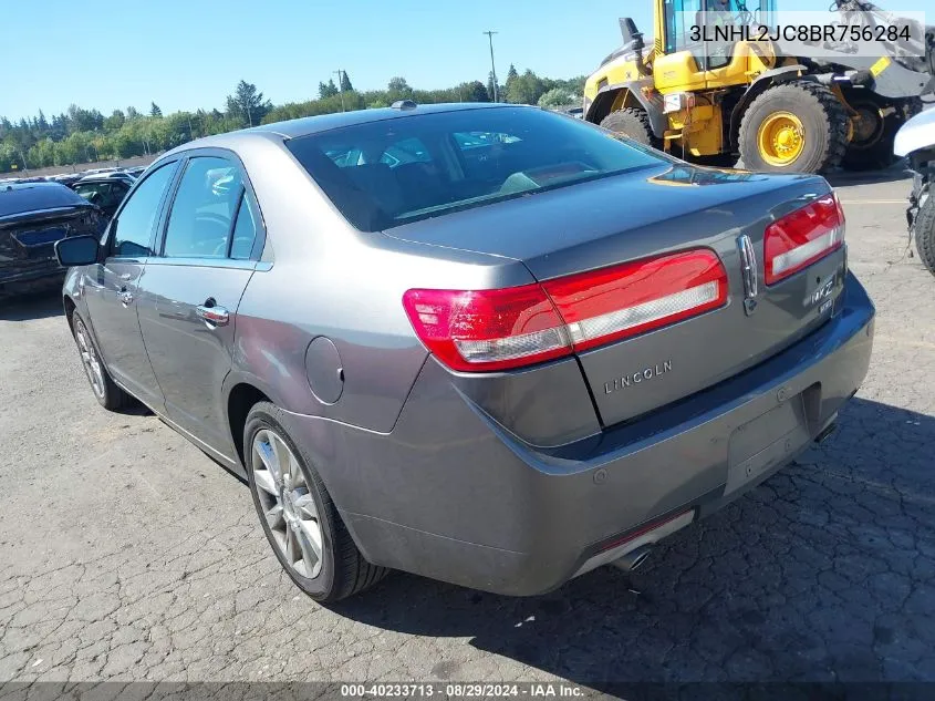 2011 Lincoln Mkz VIN: 3LNHL2JC8BR756284 Lot: 40233713