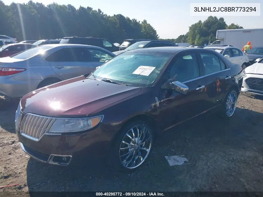 2011 Lincoln Mkz VIN: 3LNHL2JC8BR773294 Lot: 40295772