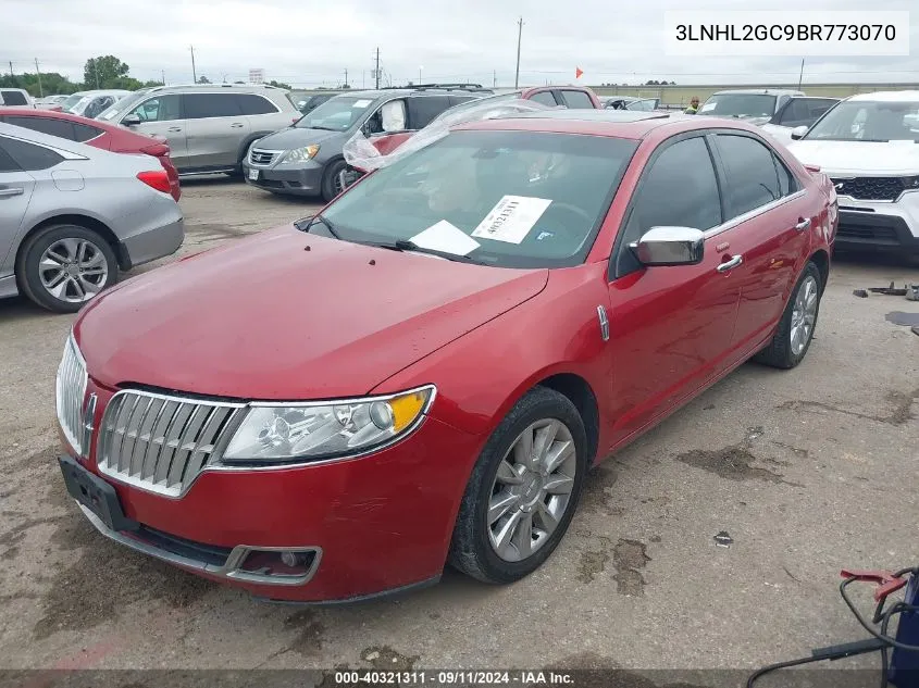 2011 Lincoln Mkz VIN: 3LNHL2GC9BR773070 Lot: 40321311