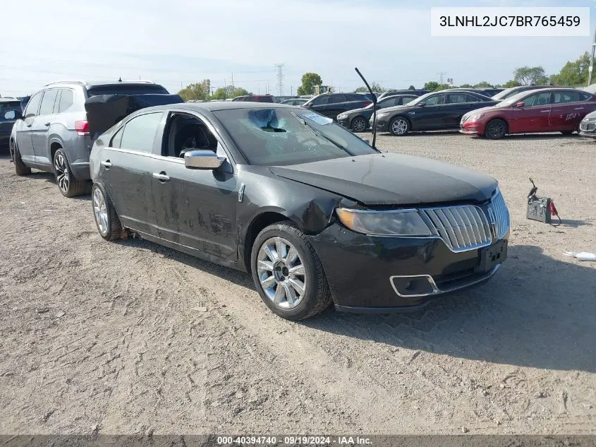 2011 Lincoln Mkz VIN: 3LNHL2JC7BR765459 Lot: 40394740