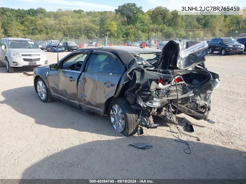 3LNHL2JC7BR765459 2011 Lincoln Mkz