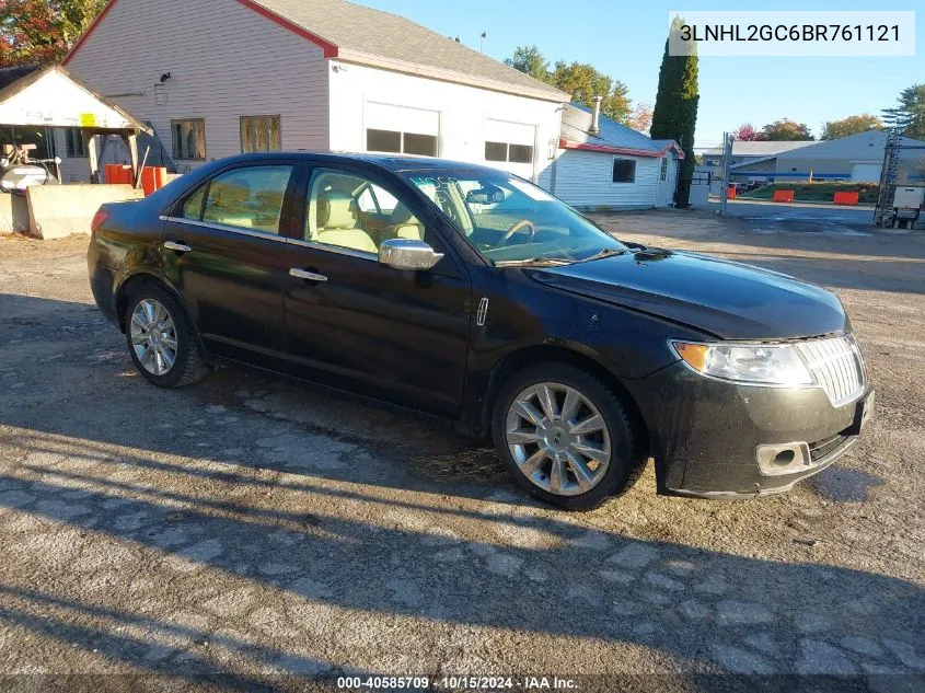 2011 Lincoln Mkz VIN: 3LNHL2GC6BR761121 Lot: 40585709