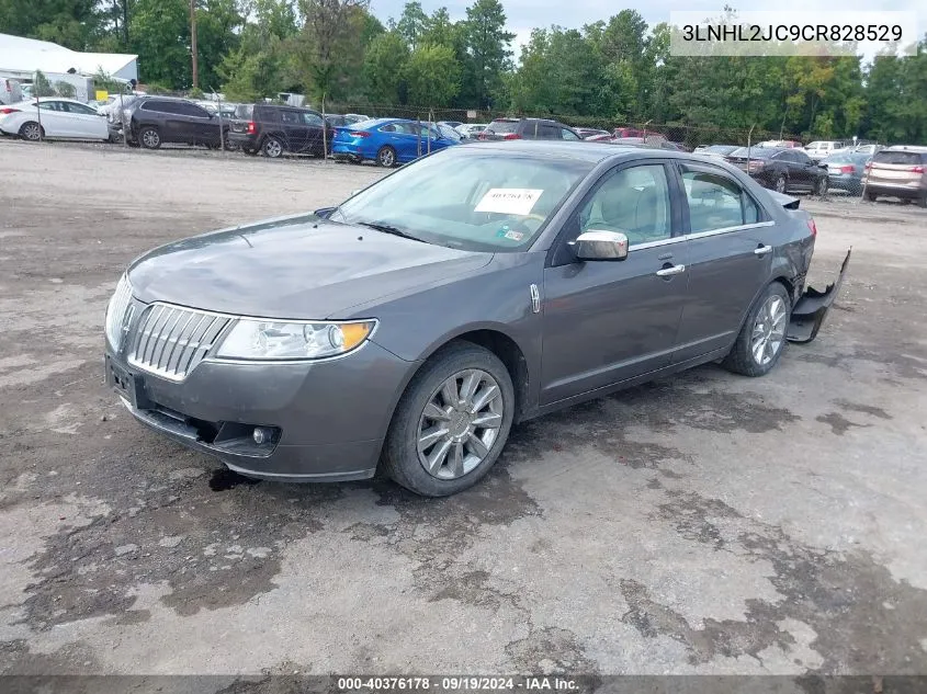 2012 Lincoln Mkz VIN: 3LNHL2JC9CR828529 Lot: 40376178