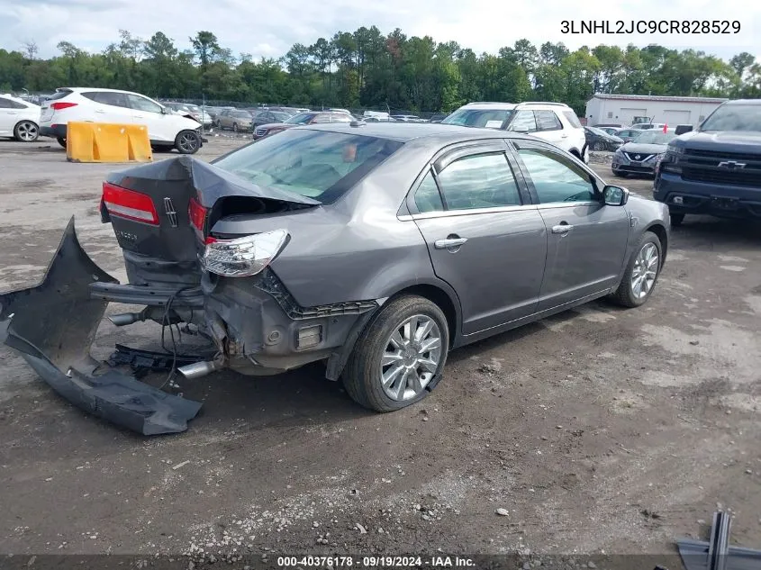 2012 Lincoln Mkz VIN: 3LNHL2JC9CR828529 Lot: 40376178