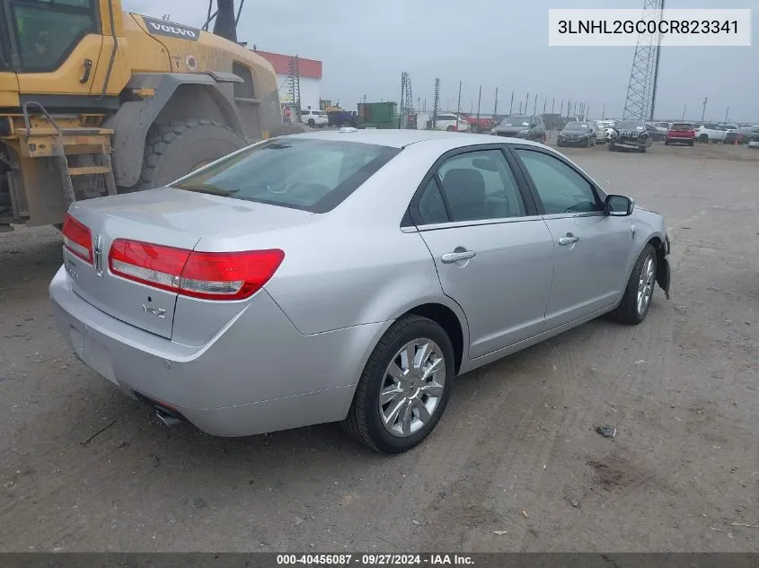 3LNHL2GC0CR823341 2012 Lincoln Mkz