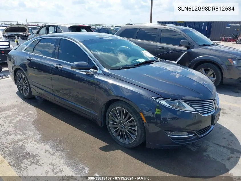 2013 Lincoln Mkz VIN: 3LN6L2G98DR812634 Lot: 39919137