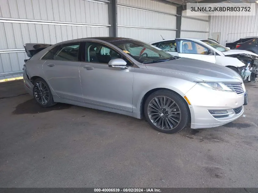 3LN6L2JK8DR803752 2013 Lincoln Mkz