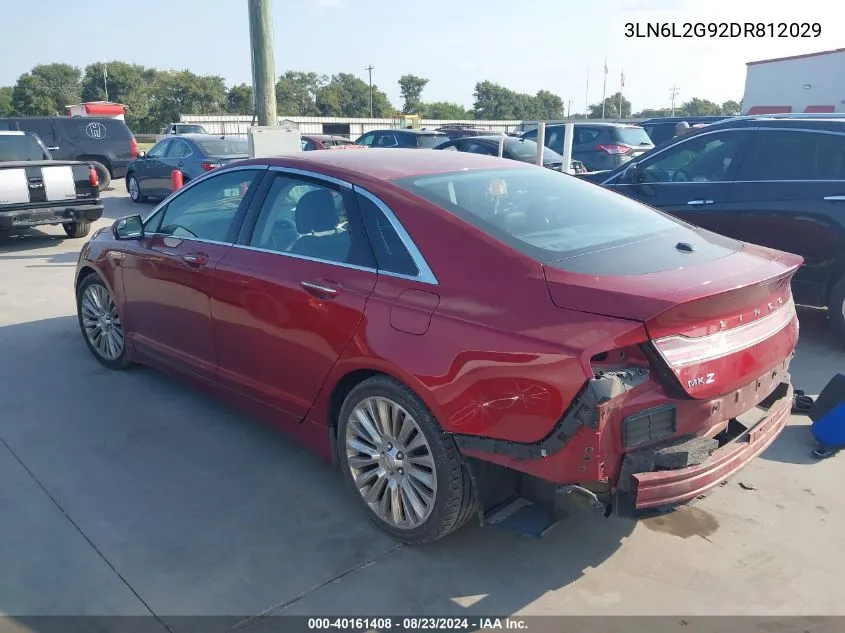 3LN6L2G92DR812029 2013 Lincoln Mkz