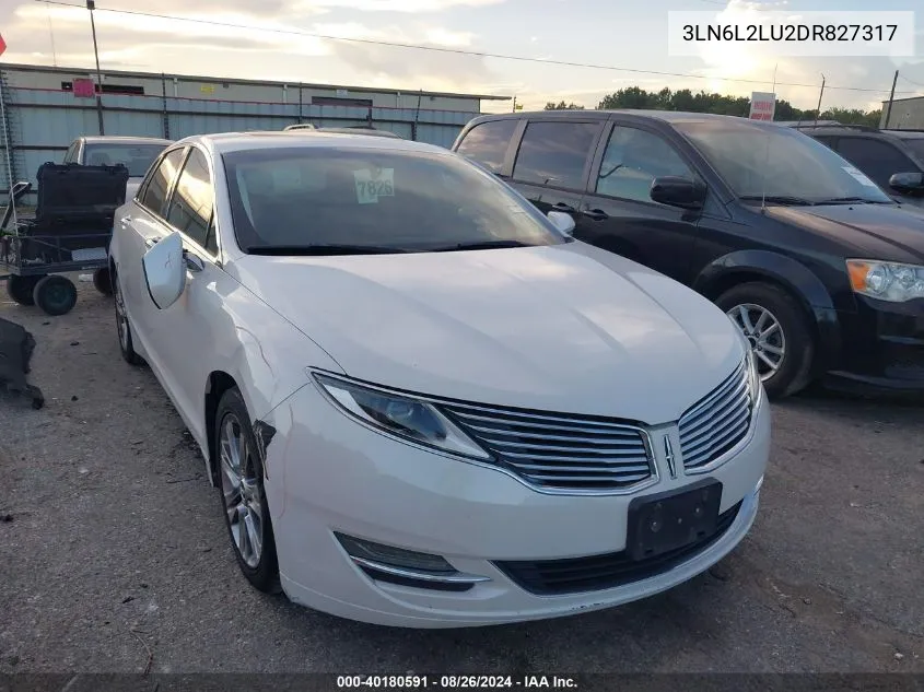 3LN6L2LU2DR827317 2013 Lincoln Mkz Hybrid